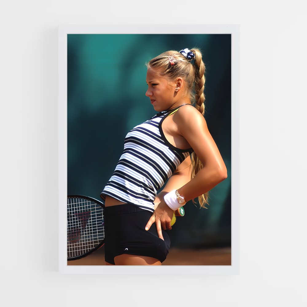 Poster Anna kournikova compétitivité – affiche Tennis (vue 3)